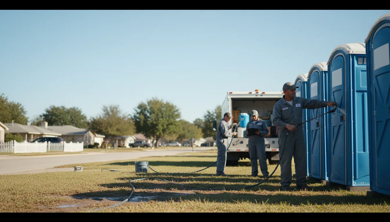 Long-Term Portable Toilet Rental in Eastpointe, MI near me